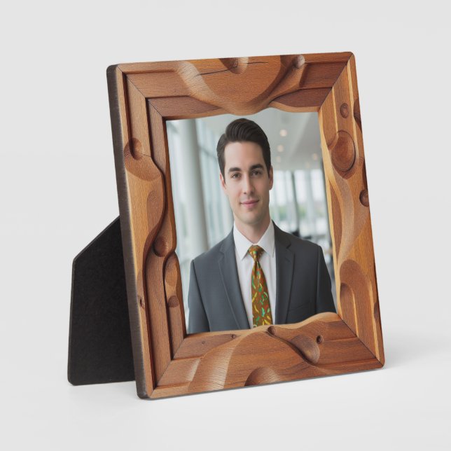 wood frame  fotoplatte (Vorderseite)