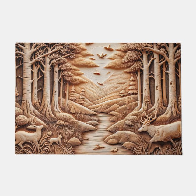 Wood Fußmatte (Vorderseite)