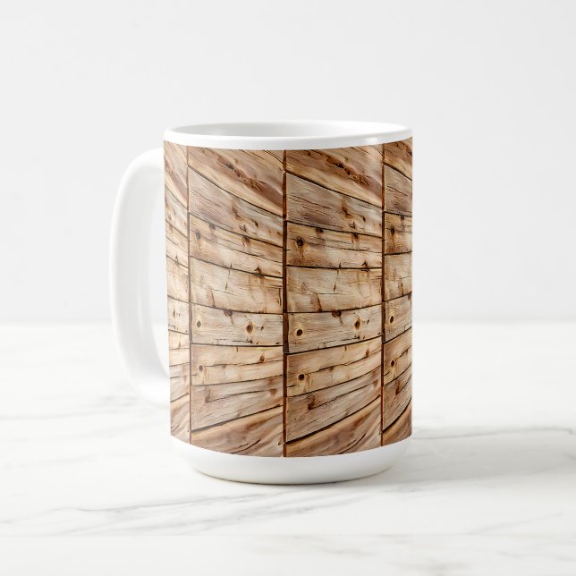 Wood Grain Kaffeetasse (Vorderseite Links)
