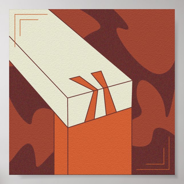 Wood Joint Woodworking Poster Graphic (Vorne)