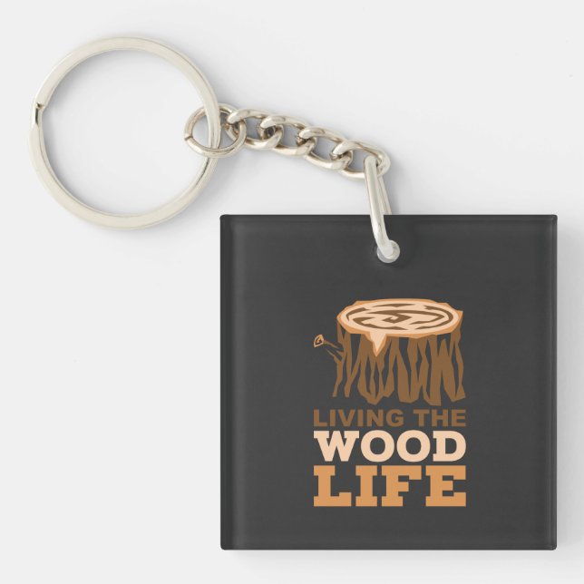Wood Life Schlüsselanhänger (Vorderseite)