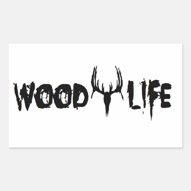 Wood Life Sticker (Vorderseite)