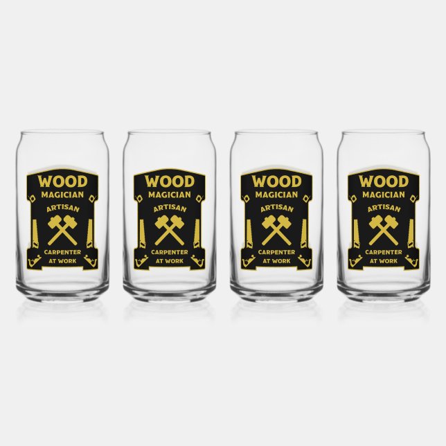 Wood Magician Dosenglas (Vorderseite)