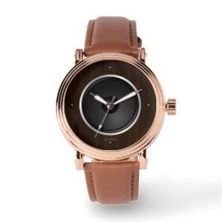 Wood Music Lautsprecher Armbanduhr
