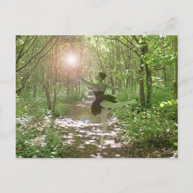 Wood Nymph Postkarte (Vorderseite)