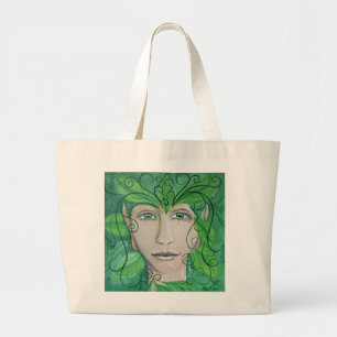 Wood Nymph Tote Bag Jumbo Stoffbeutel