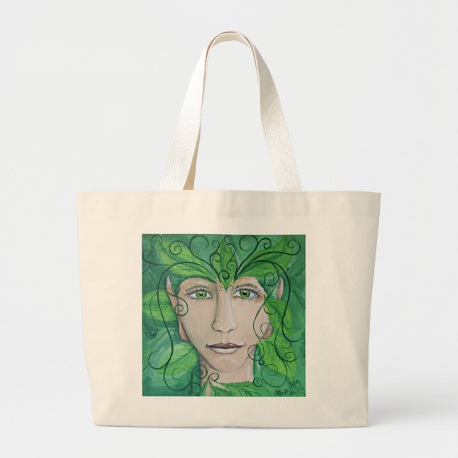 Wood Nymph Tote Bag Jumbo Stoffbeutel (Vorne)