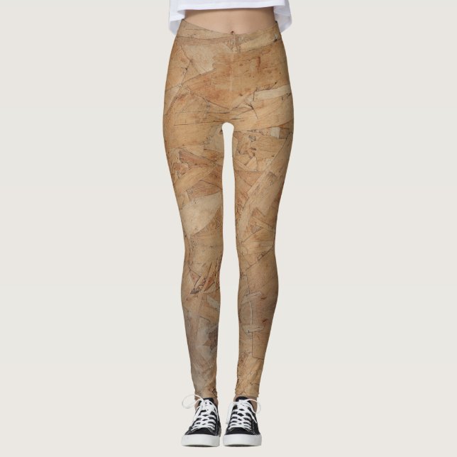 Wood Plywood - Power Yoga Leggings (Vorderseite)