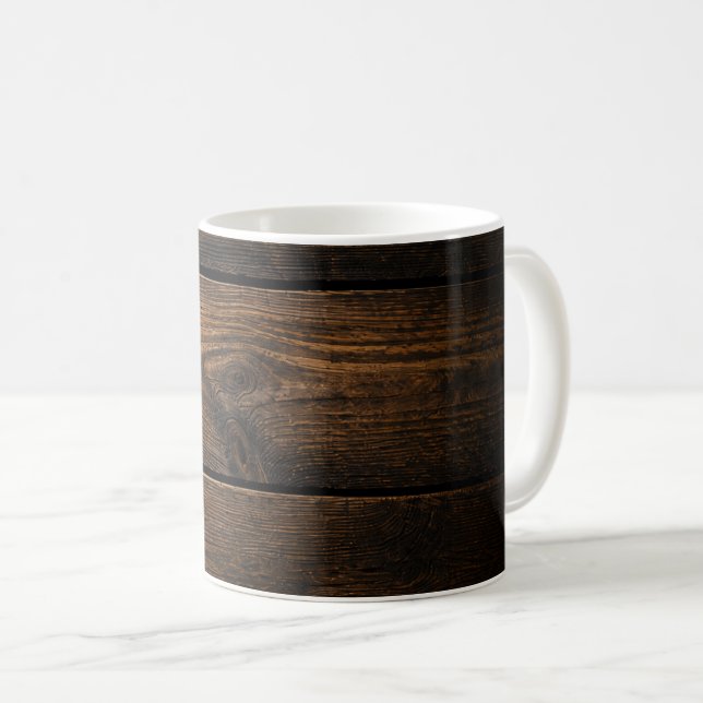 Wood Print Mug Kaffeetasse (VorderseiteRechts)