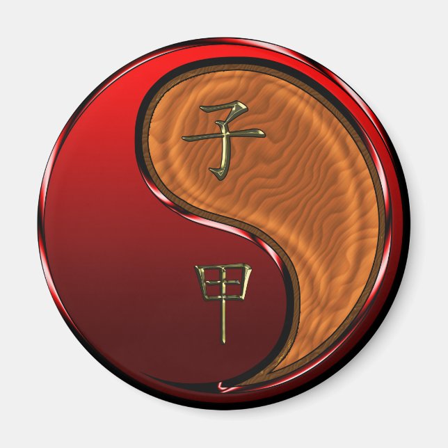 Wood Rat Magnet (Vorne)