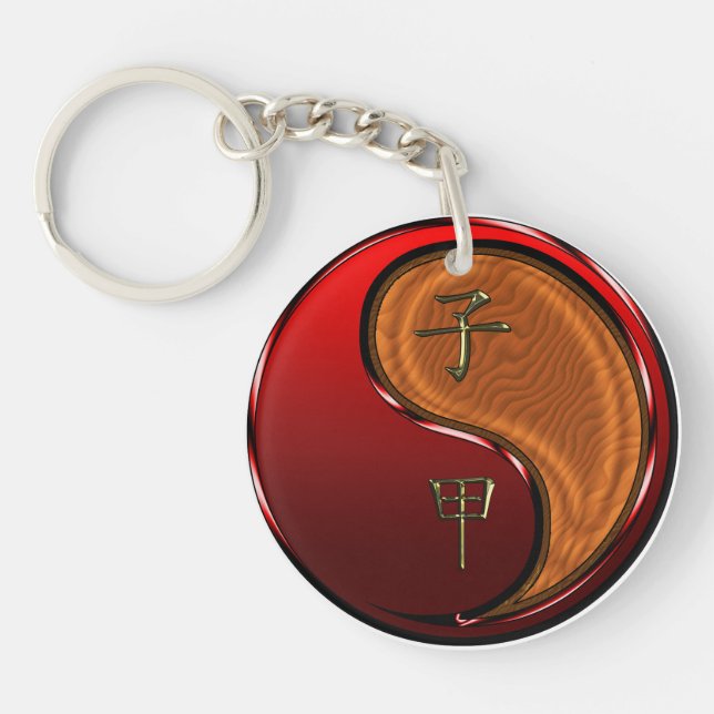 Wood Rat Schlüsselanhänger (Vorderseite)