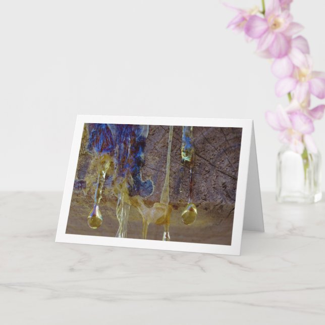 Wood Sap Fluid Karte (Orchidee)