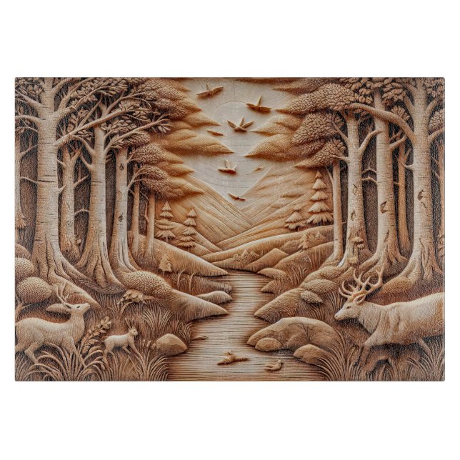 Wood Schneidebrett (Vorderseite)