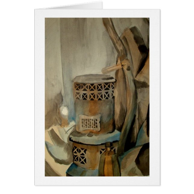 Wood Stove und Sythe (Vorne)