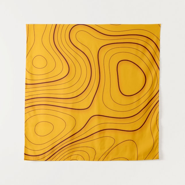 Wood texture, linear abstraction backgroundabstrac wandteppich (Vorderseite)