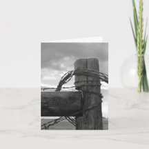 Wood & the Wire - 4" x 5,6" Notizkarte