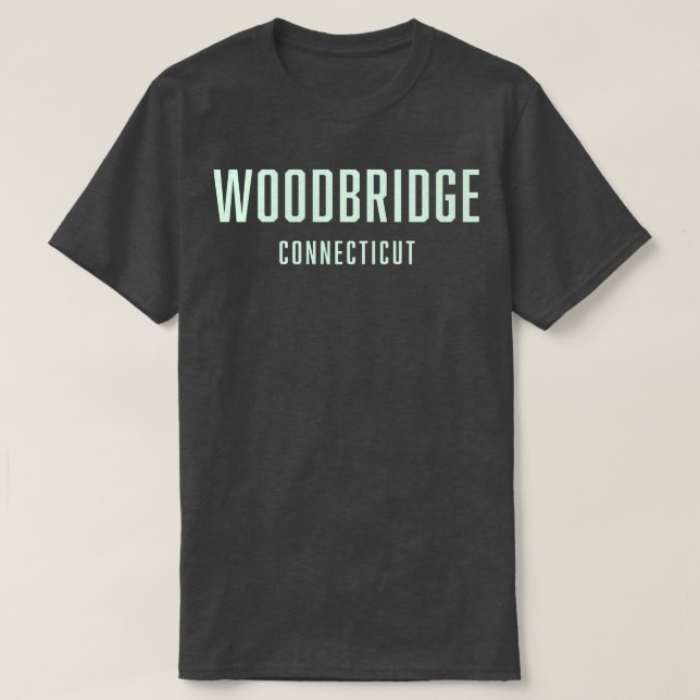Woodbridge Connecticut TShirt (Design vorne)