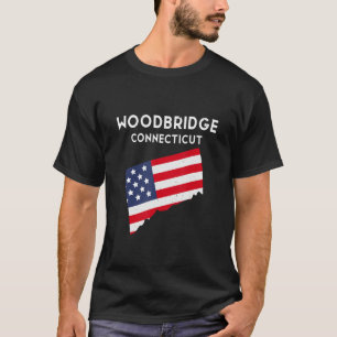 Woodbridge Connecticut USA Staat America Travel Co T-Shirt