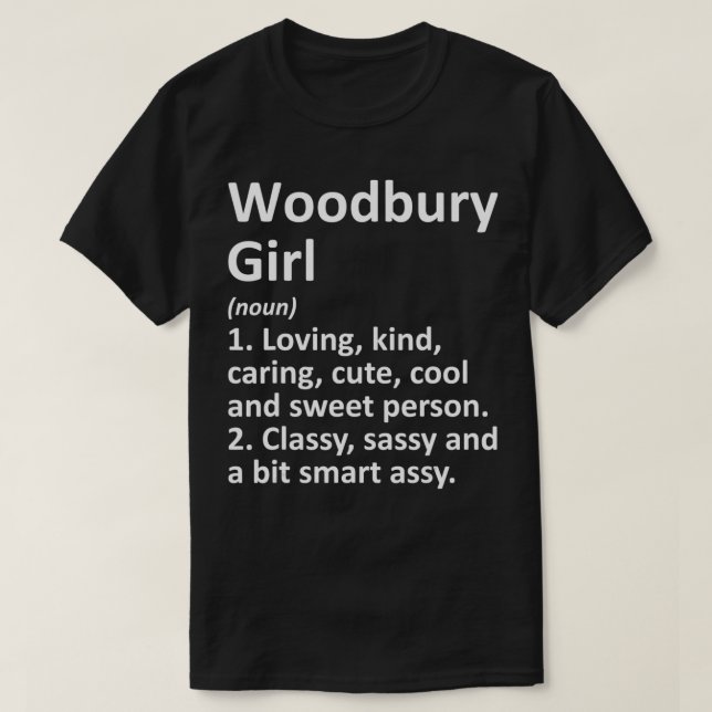WOODBURY GIRL NJ NEW JERSEY Funny City Zuhause Roo T-Shirt (Design vorne)