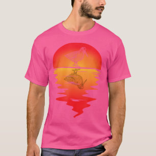 Woodcock Bird Sunset Timberdoodle Woodcock Jagd T-Shirt