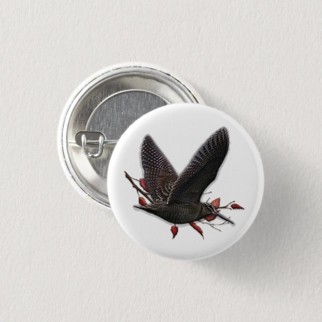 Woodcock Button (Vorne & Hinten)