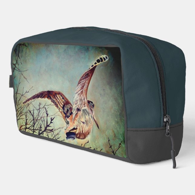 Woodcock im Flug Waschbeutel (Rechte Ecke)