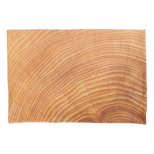 WOODCUT TIMBER PATTERN KISSENBEZUG