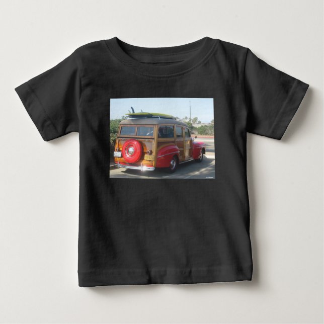 Woodie Wagon Baby T-shirt (Vorderseite)