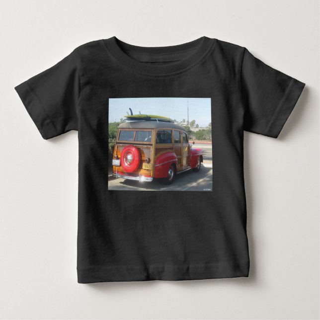 Woodie Wagon Baby T-shirt (Vorderseite)