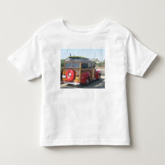 Woodie Wagon Kleinkind T-shirt (Vorderseite)