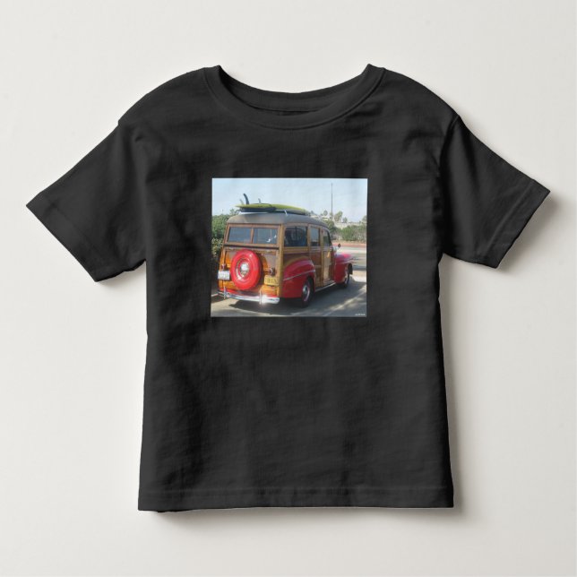 Woodie Wagon Kleinkind T-shirt (Vorderseite)