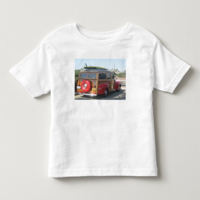 Woodie Wagon Kleinkind T-shirt (Vorderseite)