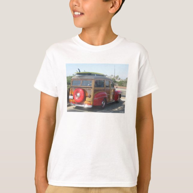 Woodie Wagon T-Shirt (Vorderseite)