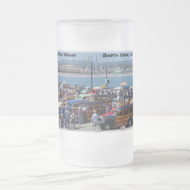 Woodies auf der Cruz-Mattierten Tasse Kai-Sankt (Mittel)