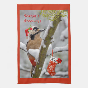 Woodies Christmas Kitchtuch Handtuch