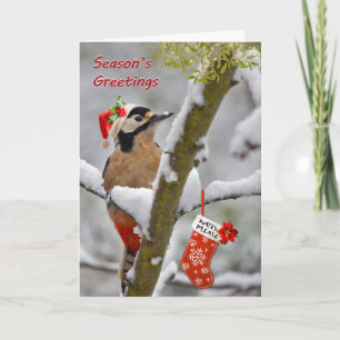 Woodies Weihnachtskarte Feiertagskarte