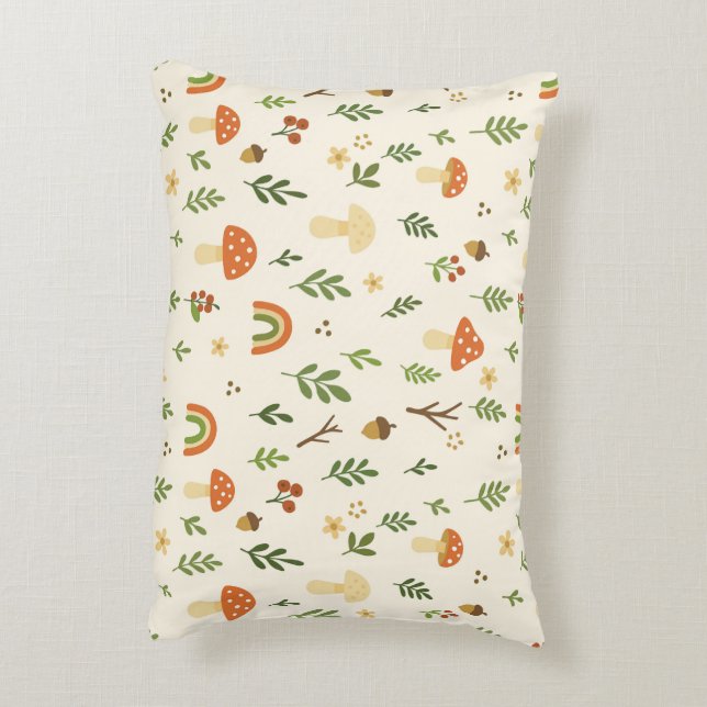 🍄 Woodland Adventure Pillow Dekokissen (Rückseite(Vertikal))