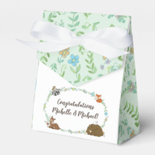 Woodland Animal Baby Dusche Geschenkschachtel