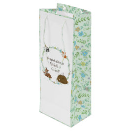 Woodland Animal Baby Dusche Geschenktüte Für Weinflaschen