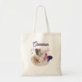Woodland Animal Band Personalized Tote Bag Tragetasche