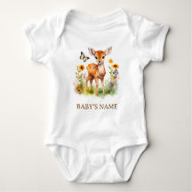 Woodland Animal Deer Baby Dusche