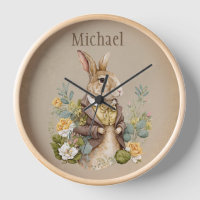 Woodland Animal Rustic Bunny Name Kinderzimmer
