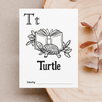 Woodland Animals ABC Coloring Baby Shooting Activi