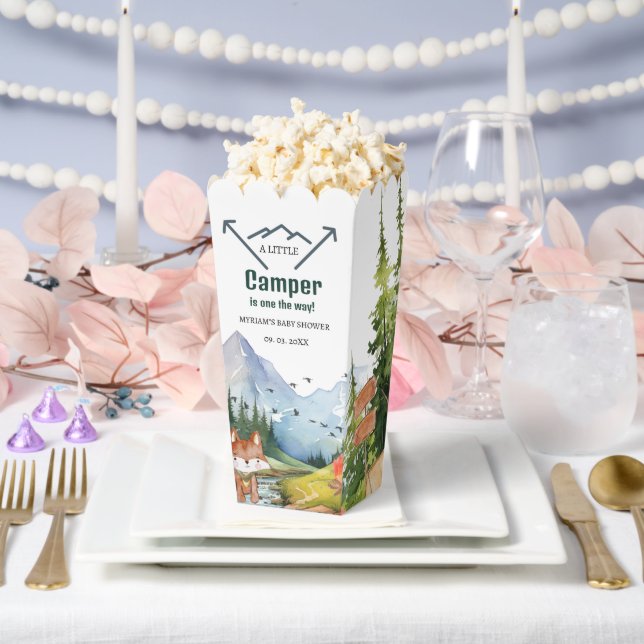 Woodland Animals Adventure Baby Dusche Geschenkschachtel (Hochzeit)