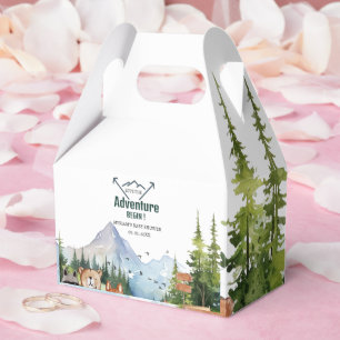 Woodland Animals Adventure Baby Dusche Geschenkschachtel