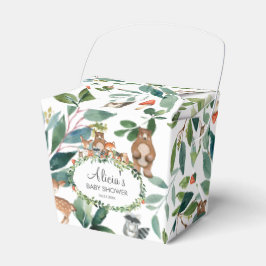 Woodland Animals Baby Dusche Geburtstag Vielen Dan Geschenkschachtel