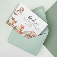 Woodland Animals Babydusche