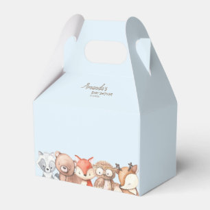 Woodland Animals Babydusche Geschenkschachtel