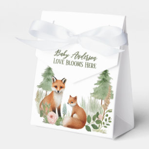 Woodland Animals Babydusche Geschenkschachtel