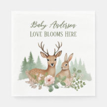Woodland Animals Babydusche